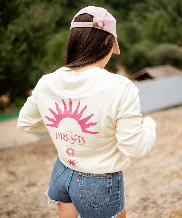 Sudadera Me presta. Unisex de French Terry